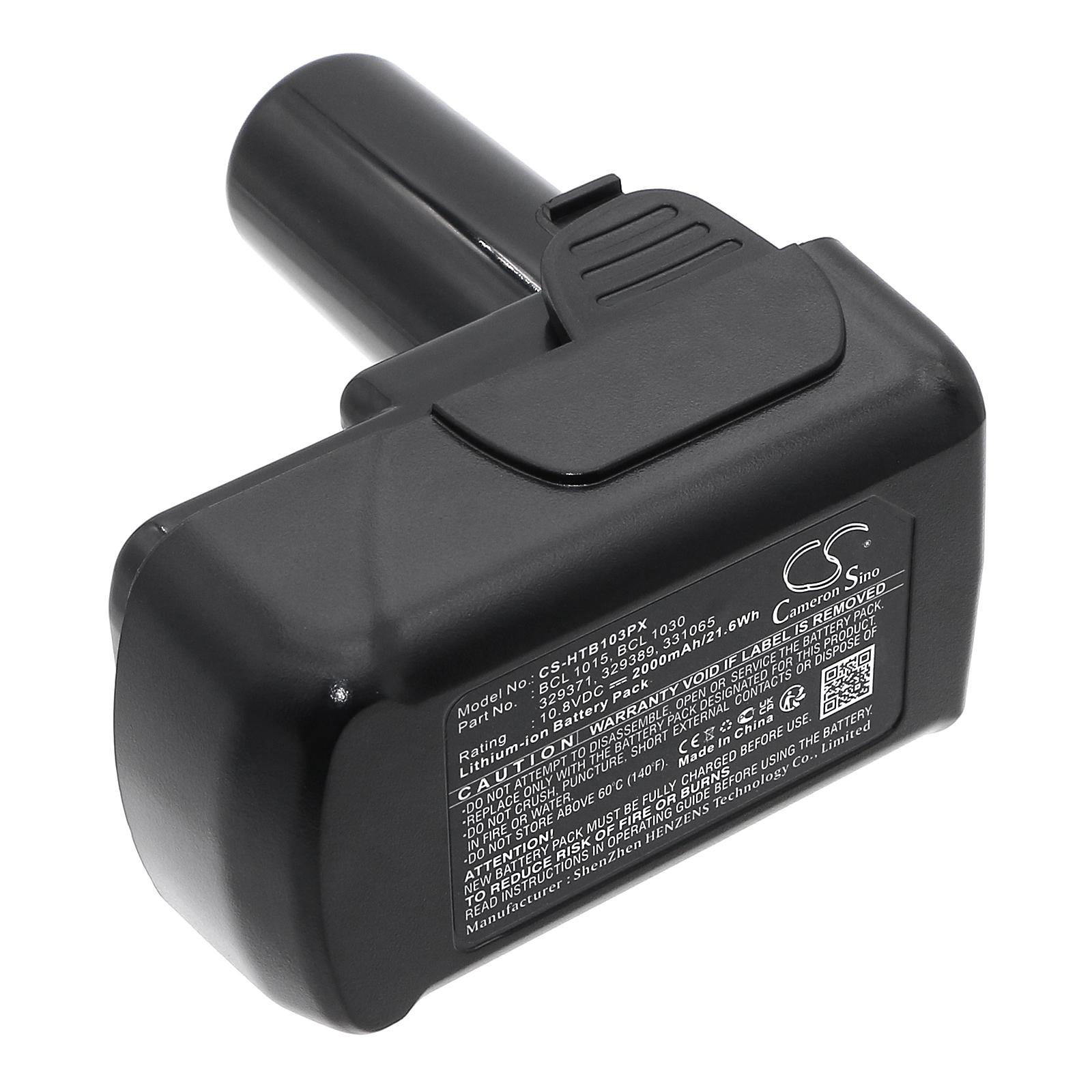 Акумулятор Hitachi CJ10DL, CR 10DL, CR10DL, DB 10DL, DB10DL, DB3DL, DS10DFL, FCG 10DL, FCH 10DL, FCR 10DL, FCR10DL, FDB 10DL, FDB10DFL, FDB10DL, FDS10DFL, FWH 10DCL, FWH 10DL, FWH10DCL, FWH10DFL, GP10DL, UB 10DL, UB10DL, UC 10 SFL, UC 10 SL, WH - Зображення 3