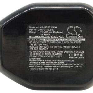 Акумулятор Hitachi DN10DSA, DN10DTA, DN10DVA, DN6DM, DN7DT, DN7DV, DS10DSA, DS10DTB, DS10DVB, DS6DV, DS7DV, EB714S, NR90, NR90 Nail Gun, NR90GC, NR90GC Nail Gun, NR90GC2, NR90GC2 Nail Gun, NR90GC2 Nailgun, NR90GC3, NR90GR2, WH6DC