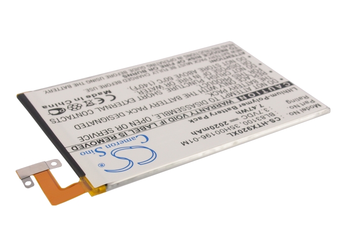 Акумулятор HTC ADR6435, butterfly, Butterfly J, Deluxe X920e, DLX, Droid DNA, Droid Incredible X, HTC6435LVW, HTL21, J, J butterfly, J DNA, X920, X920e - Зображення 2