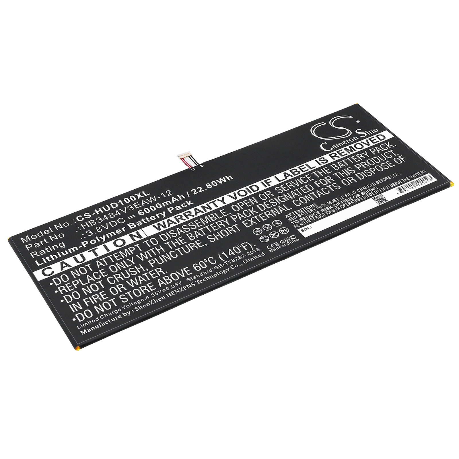 Акумулятор Huawei d-01H, dtab, M2-A04L, Mediapad M2 10.1 LTE