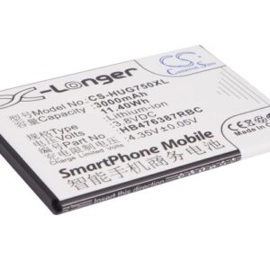 Акумулятор Huawei Ascend G750, Ascend G750-T00, Ascend G750-T01, Ascend G750-T20, B199, G750, G750-T00, G750-T01, G750-T20, Glory 4, Honor 3X, Honor 3X Pro
