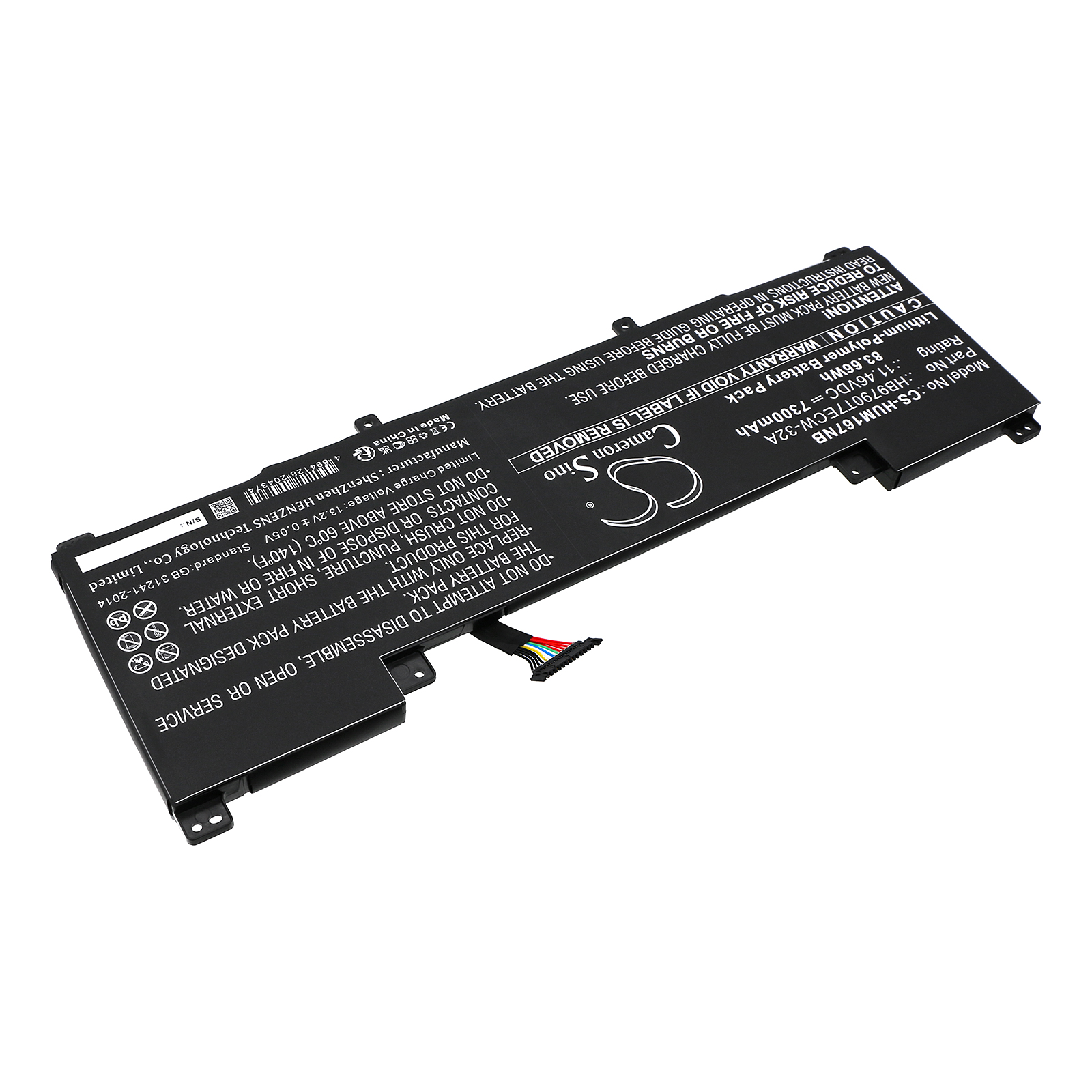 Акумулятор Huawei MateBook 16 CREM-WFD9, MateBook 16 CREM-WFG9, MateBook 16 CREM-WXX9, MateBook 16 R7 5800H, MateBook 16s i7, MateBook 16s i9 - Зображення 2