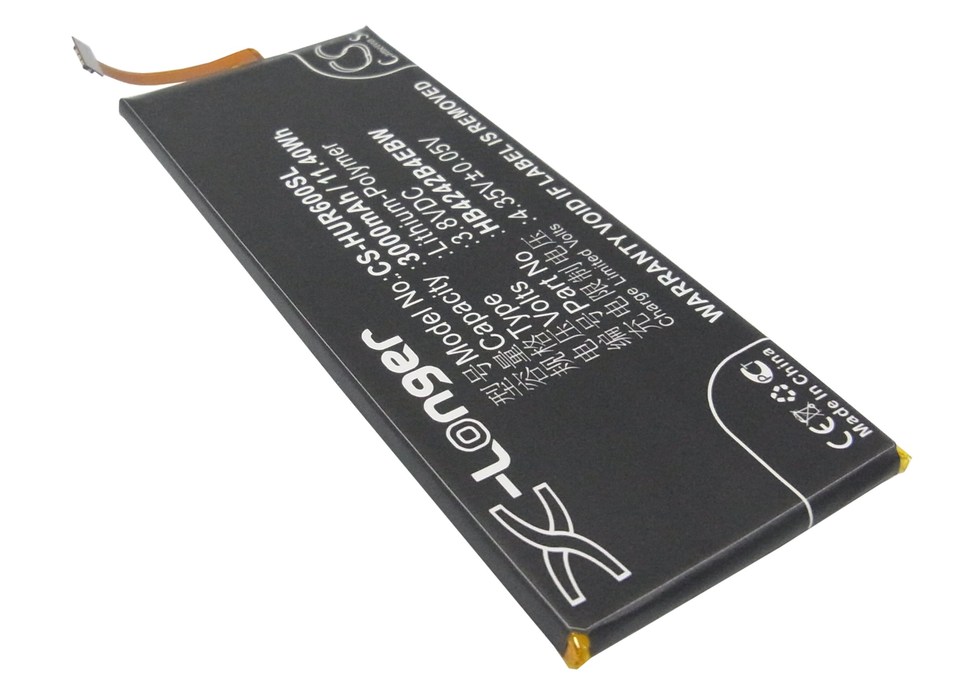Акумулятор Huawei ATH-AL00, ATH-CL00, ATH-U01, ATH-UL00, Che1-CL10, Che1-CL20, Glory Play 4X, H60-L01, H60-L02, H60-L04, H892L, Honor 4X, Honor 4X Dual SIM, Honor 6, Honor 6 H60-L11, Honor 7i, Honor 7i Dual SIM, Honor 7i Premium Edition, Honor 7i - Зображення 2