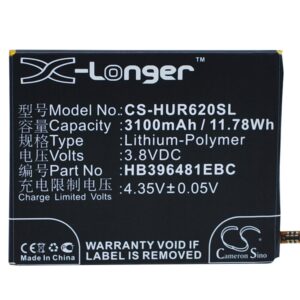 Акумулятор Huawei Ascend Y6 2, Ascend Y6II, BG2-W09, CAM-AL00, CAM-L03, CAM-L21, CAM-L23, CAM-TL00, CAM-TL00H, CAM-UL00, D199, G7 Plus, G7 Plus Dual SIM, G7 Plus TD-LTE, G8, G8 Dual SIM, G8 Standard Edition, Glory Play 5X, GR5, GR5 LTE, GX8, GX8 LTE