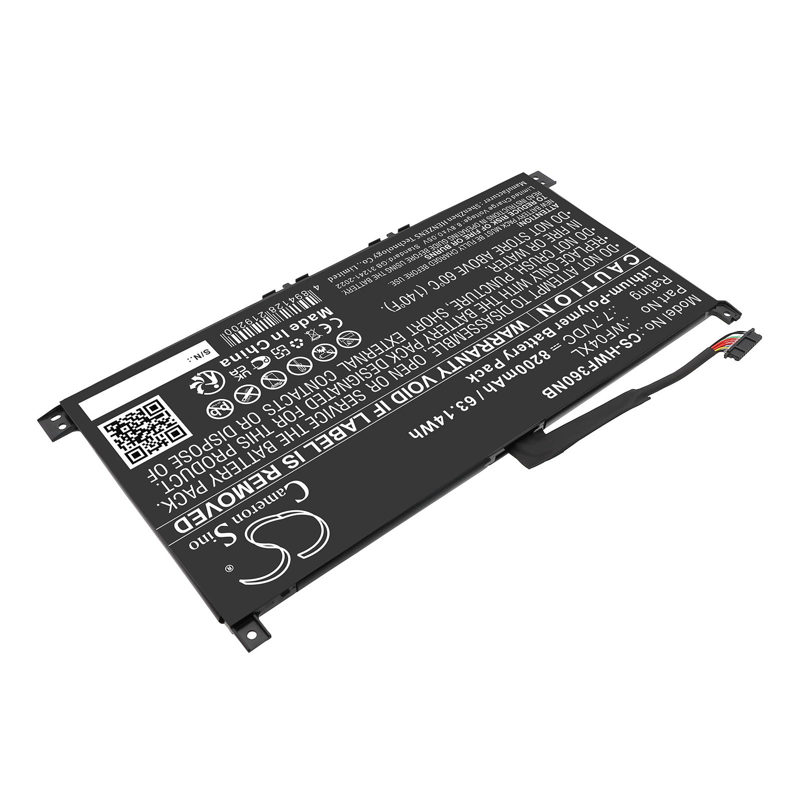 Акумулятор HP ENVY X360 13-BF0000CI, ENVY X360 13-BF0000NE, ENVY X360 13-BF0000NI, ENVY X360 13-BF0000NIA, ENVY X360 13-BF0000NS, ENVY X360 13-BF0000NV, ENVY X360 13-BF0000NY, ENVY X360 13-BF0000SF, ENVY X360 13-BF0000UA, ENVY X360 13-BF0001CI, ENVY - Зображення 2