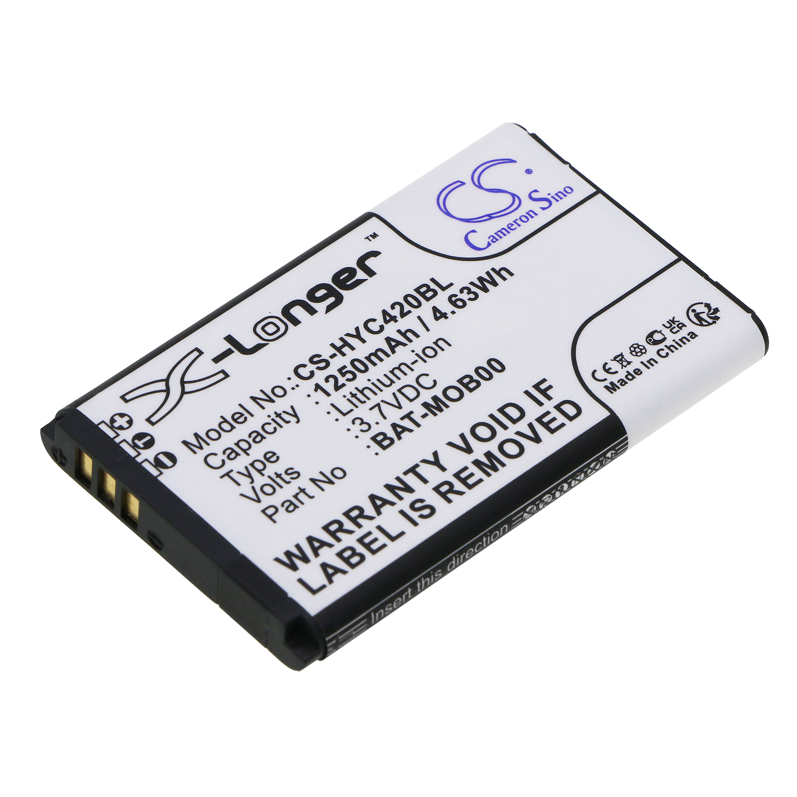 Акумулятор Honeywell 70e, 75e, Captuvo 70e, Captuvo 75e, Captuvo SL22, Captuvo SL22 Sled, Captuvo SL42, Captuvo SL42 Sled, Captuvo SL62 Enterprise Sled, SL22, SL42, SL62