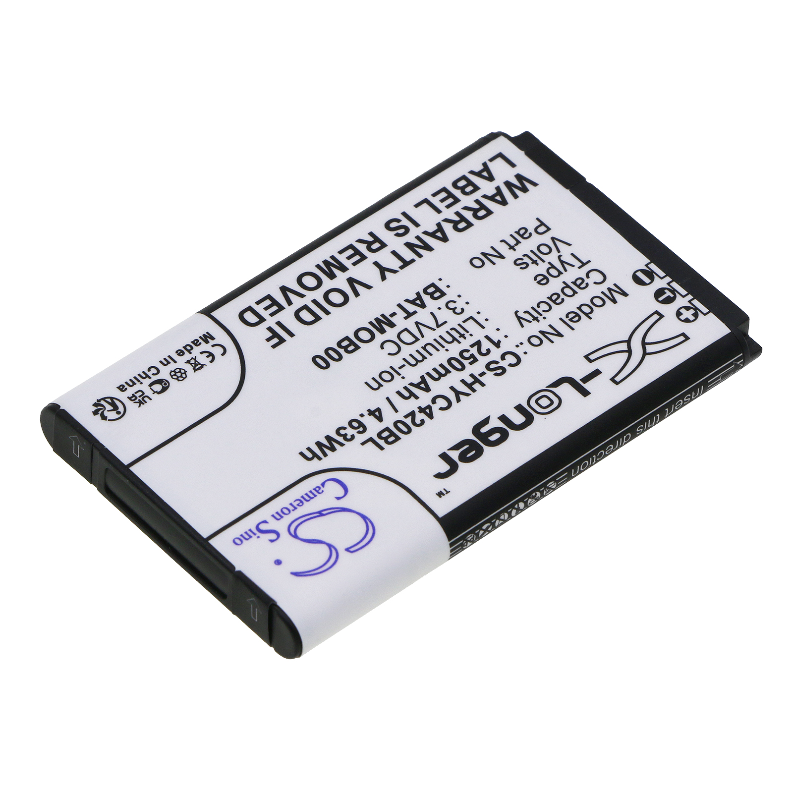 Акумулятор Honeywell 70e, 75e, Captuvo 70e, Captuvo 75e, Captuvo SL22, Captuvo SL22 Sled, Captuvo SL42, Captuvo SL42 Sled, Captuvo SL62 Enterprise Sled, SL22, SL42, SL62 - Зображення 2