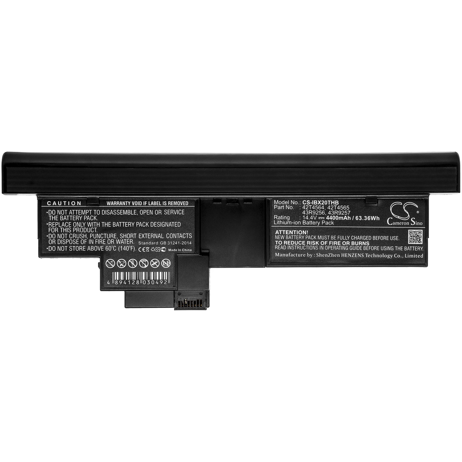 Акумулятор Lenovo ThinkPad X200 Tablet PC, ThinkPad X200S Tablet PC - Зображення 3