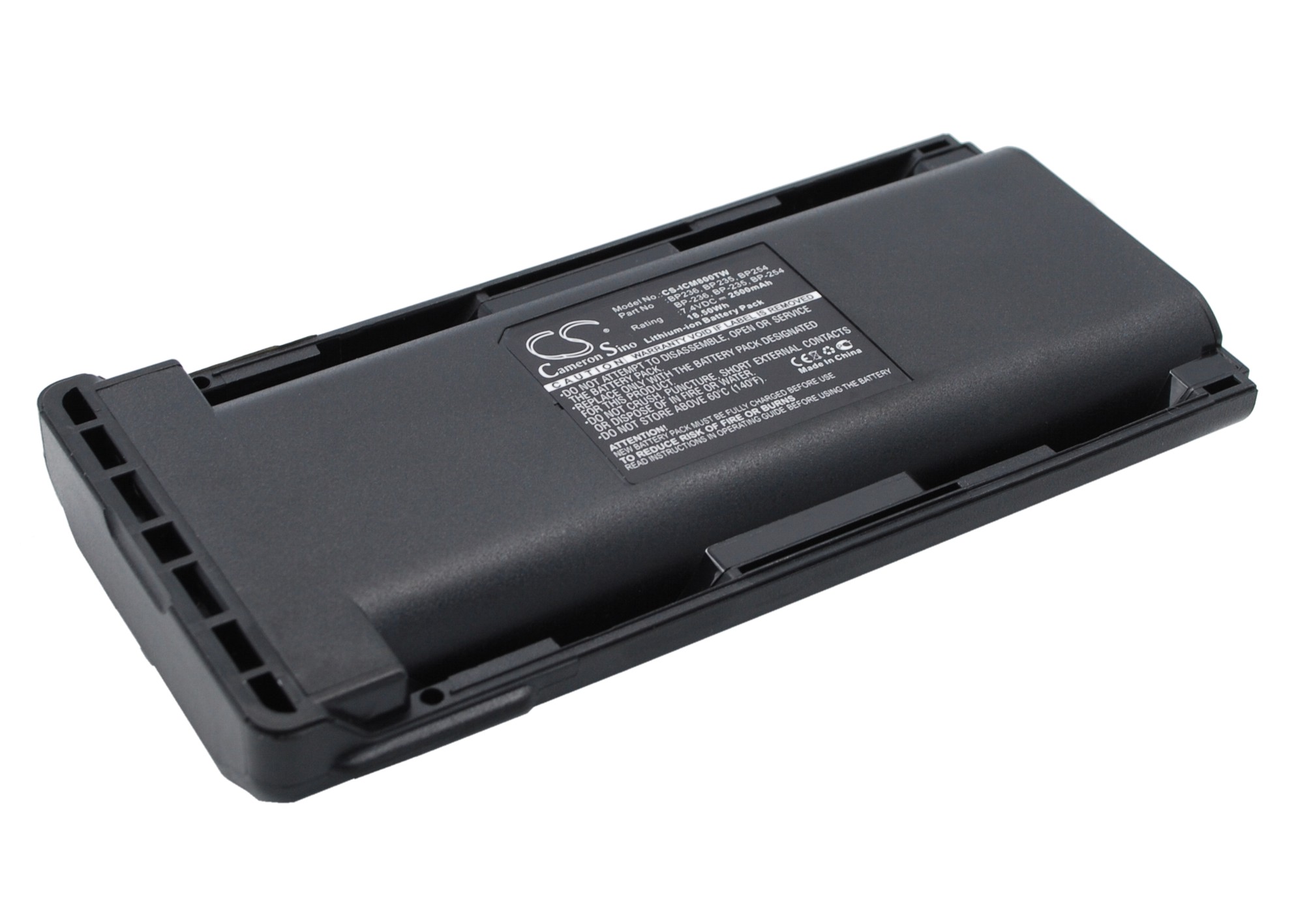 Акумулятор ICOM IC-F70, IC-F70D, IC-F70DS, IC-F70DST, IC-F70S, IC-F70T, IC-F80, IC-F80DS, IC-F80DT, IC-F80T, IC-F9011 - Зображення 3