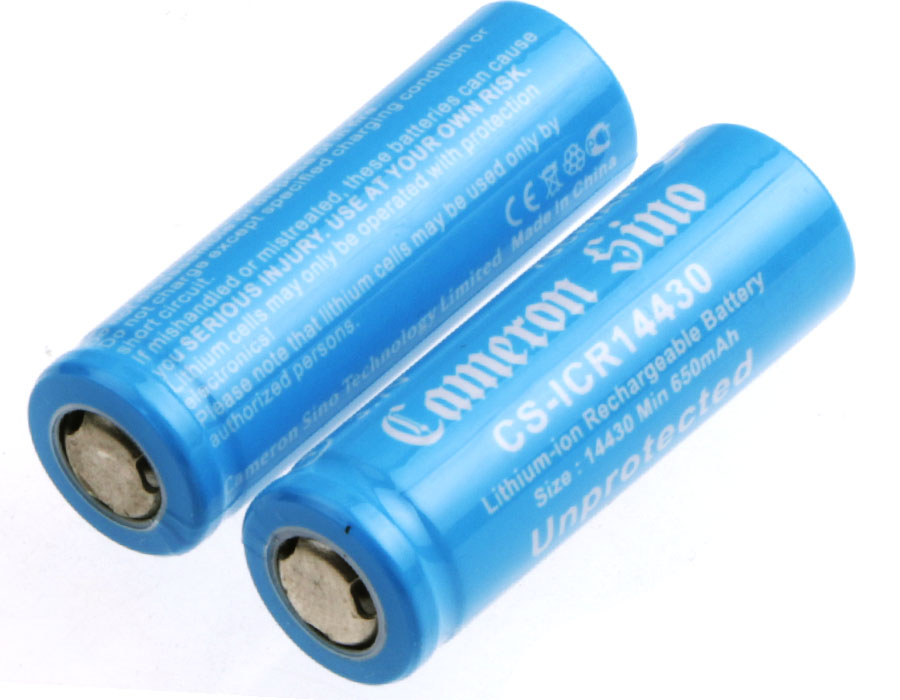 Акумулятор 650 mAh for CS-ICR14430NE