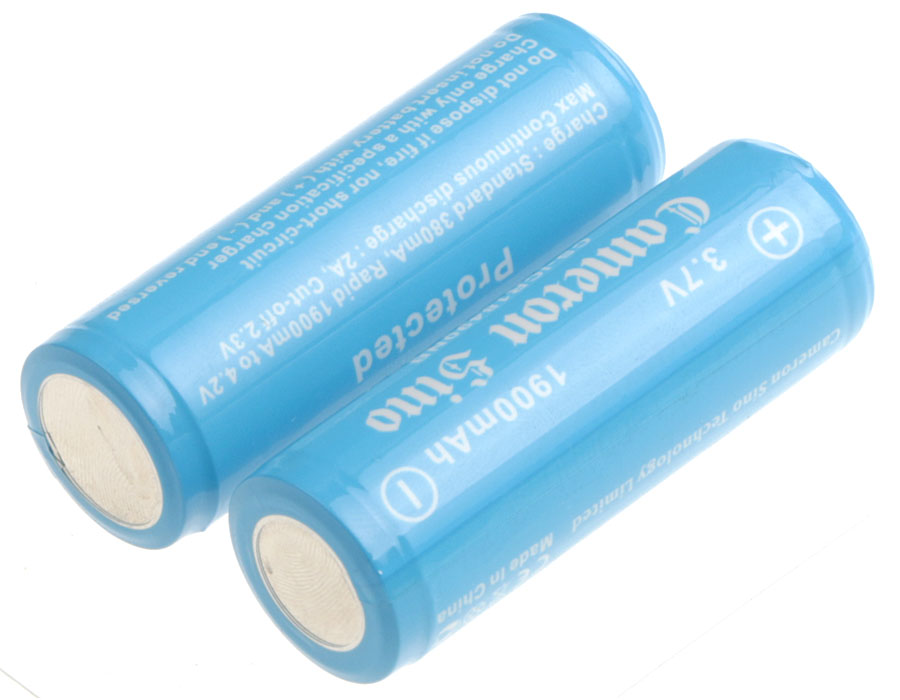 Акумулятор 1900 mAh for CS-ICR18490NB - Зображення 2