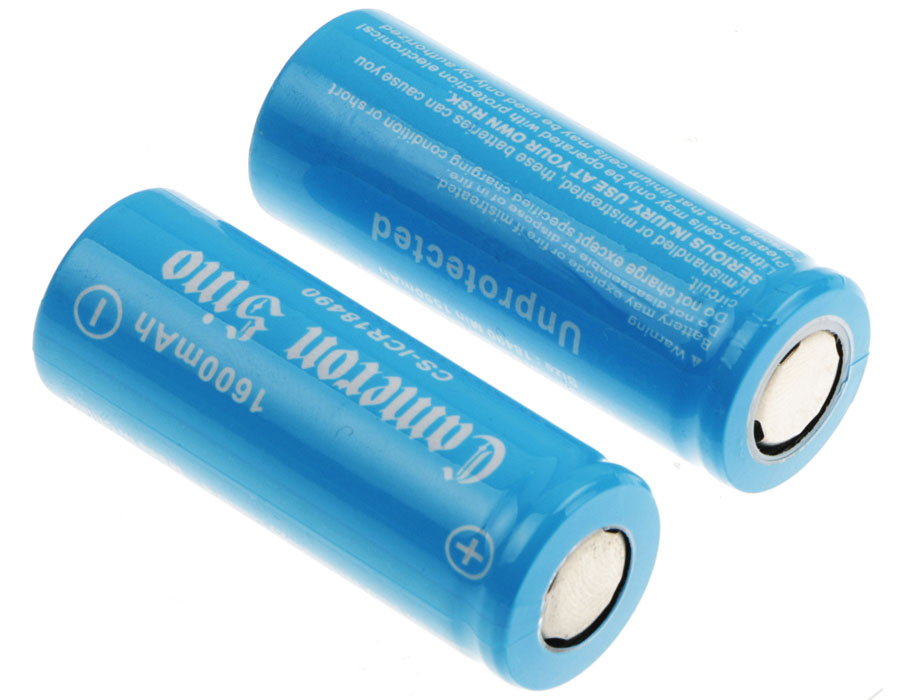 Акумулятор 1600 mAh for CS-ICR18490NE - Зображення 2