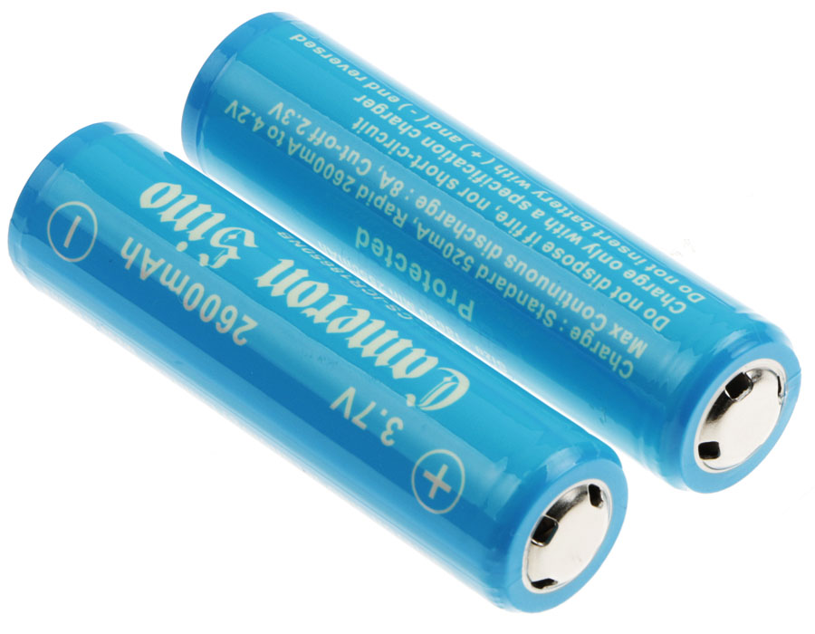 Акумулятор 2600 mAh for CS-ICR18650NB - Зображення 2