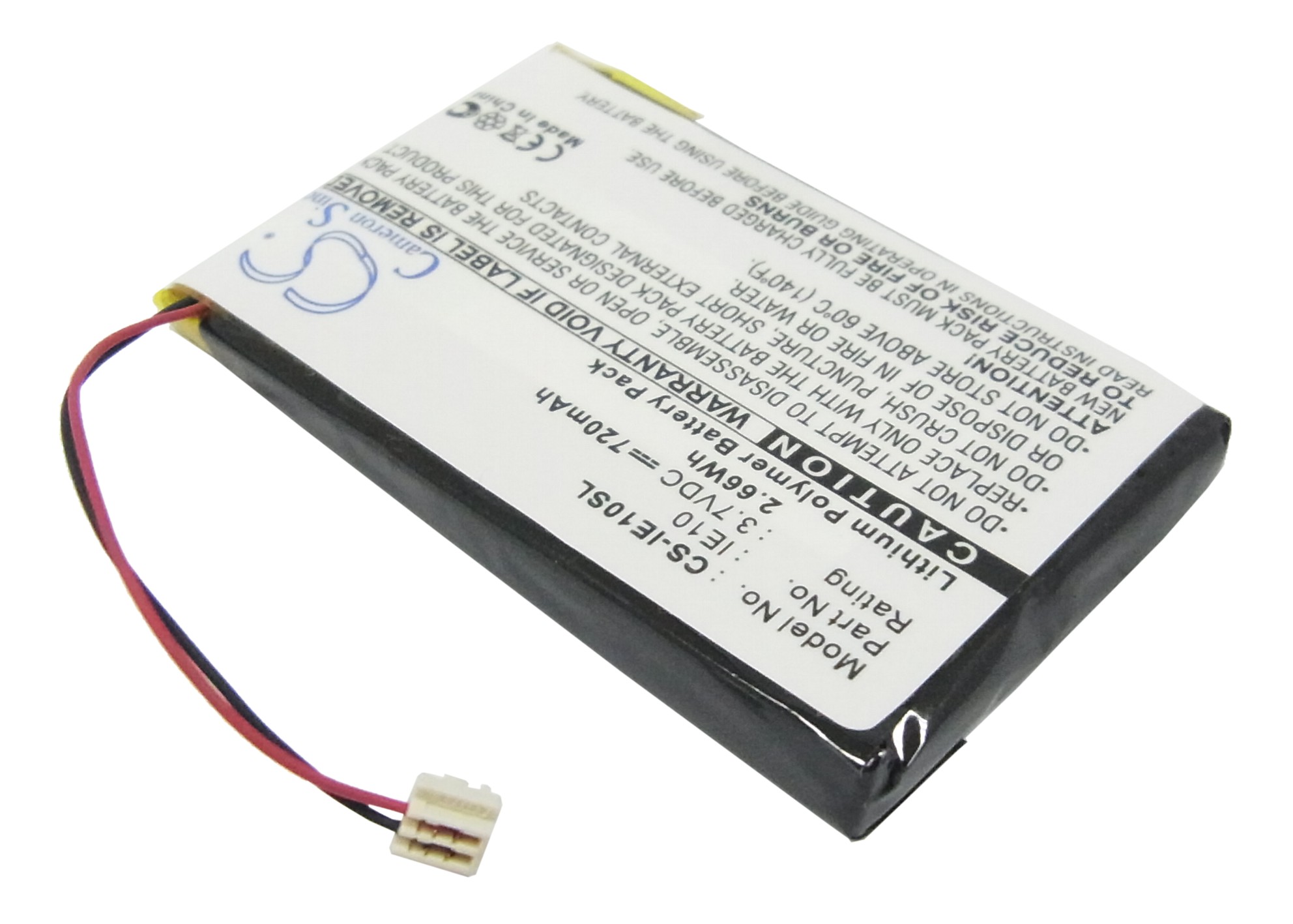 Акумулятор iRiver E10, E10CT, HDD Jukebox, IRI-E10 - Зображення 2