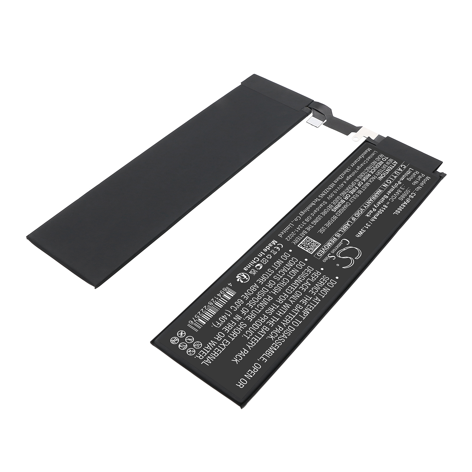 Акумулятор Apple A2836, A2837, A3006, iPad Pro 11 2024 - Зображення 2