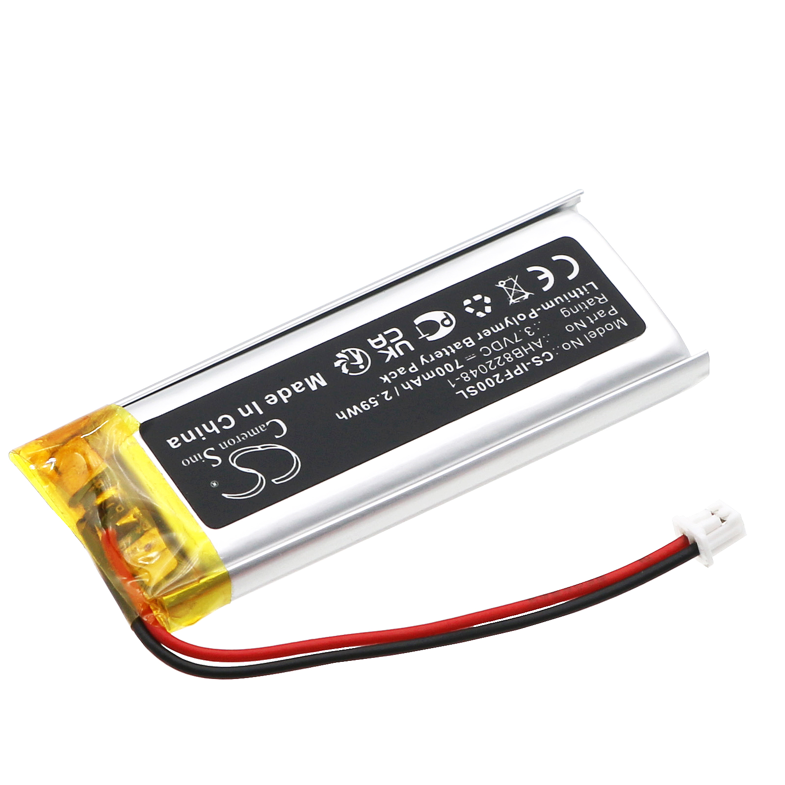 Акумулятор Interphone ACTIVE, CONNECT, EDGE, F2, F2S, F3, F3MC, F3S, F3XT, F4, F4MC, F4S, F4XT, F5, F5MC, F5S, F5XT, OFFROAD, SHAPE - Зображення 2