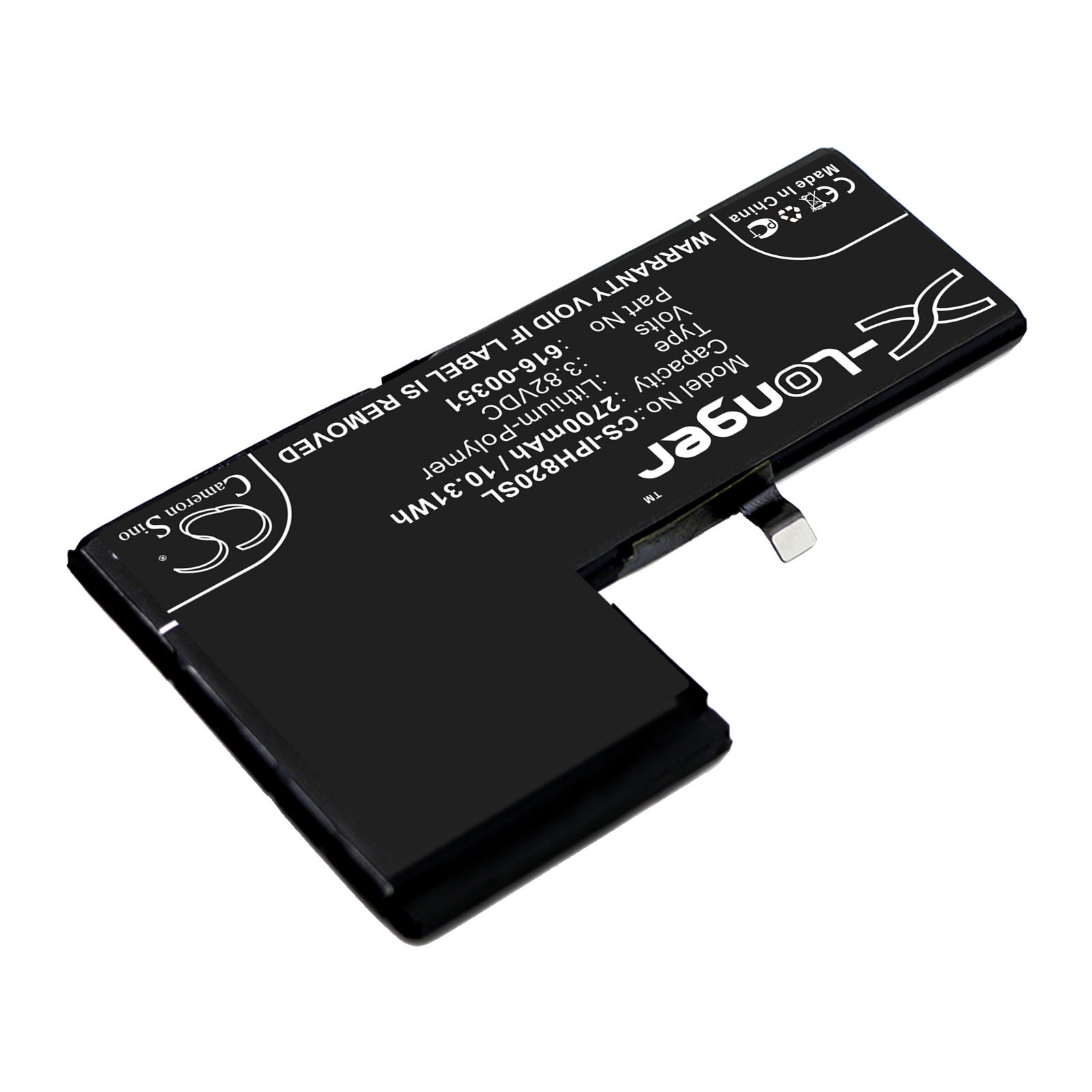 Акумулятор Apple iPhone X, MQA52LL/A, MQA62LL/A, MQA82LL/A, MQA92LL/A - Зображення 2