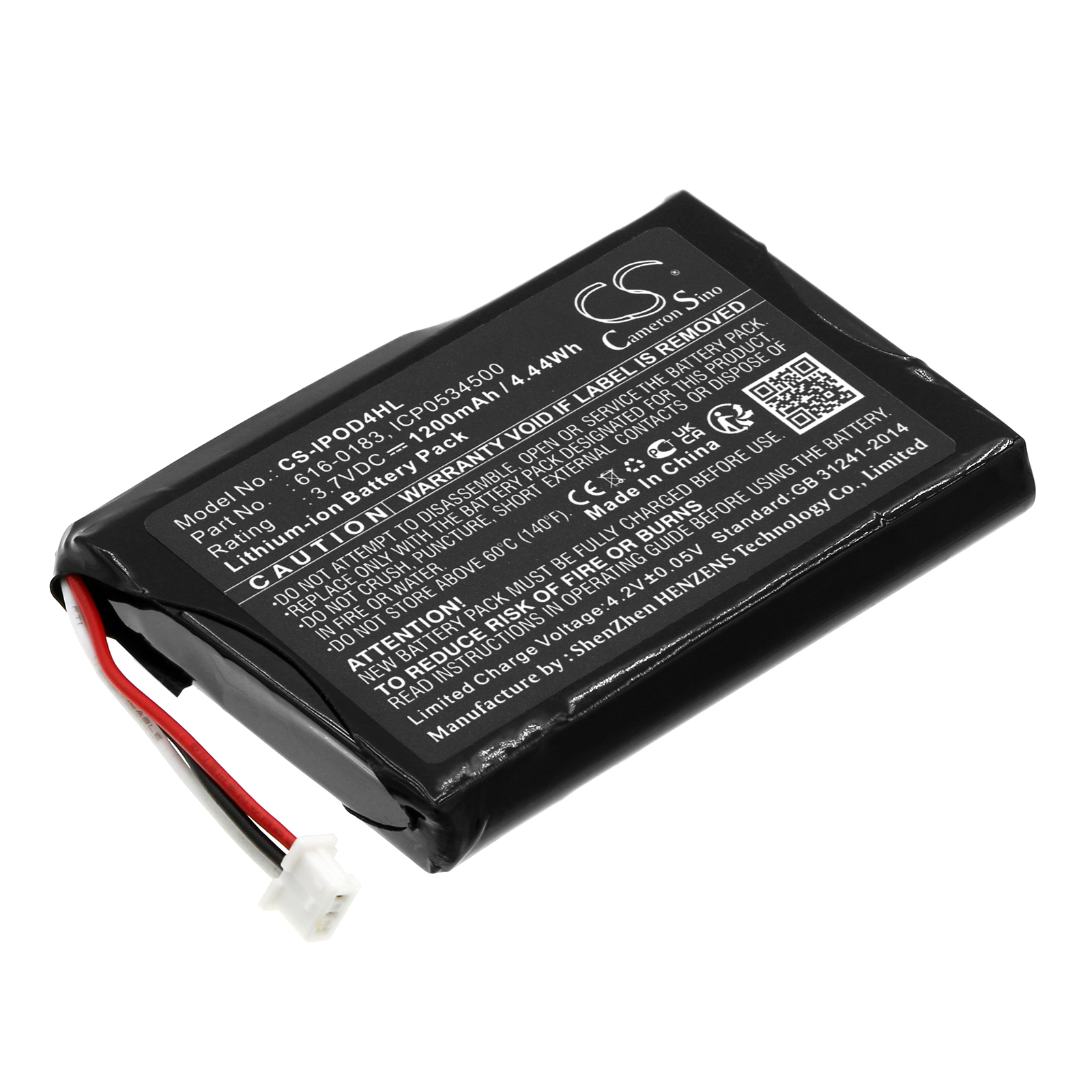 Акумулятор Apple A1059, A1099, iPOD 4th Generatio, iPOD 4th Generation, iPOD 4th Generation Photo, iPOD Photo, iPOD U2 20GB Color Display MA1, Photo 30GB M9829, Photo 30GB M9829/A, Photo 30GB M9829B/A, Photo 30GB M9829CH/A, Photo 30GB M9829DK/A,