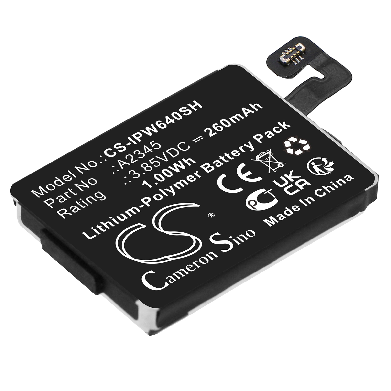 Акумулятор Apple Watch Series S6 40mm