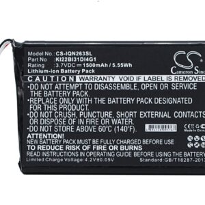 Акумулятор Garmin 010-01188-02, 2689LMT, 2689LMT 6-inch, Nuvi 2639LMT, Nuvi 2639LMT 6-inch, Nuvi 2689LMT