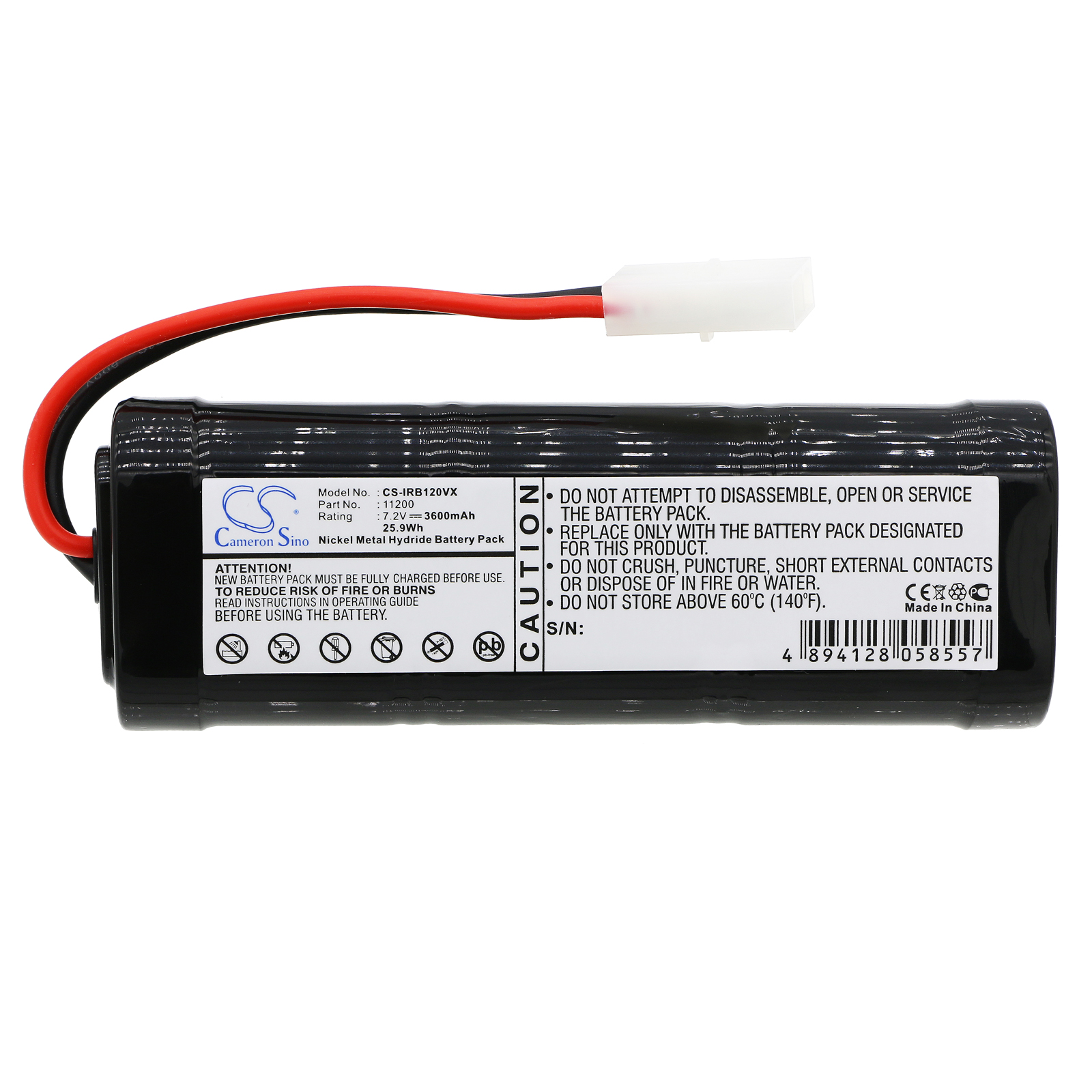 Акумулятор iRobot Looj 12101, Looj 130, Looj 13501, Looj 150, Looj Gutter Cleaner, Looj Gutter Cleaning Robot 120 - Зображення 3