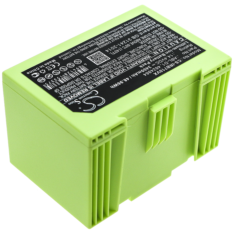 Акумулятор iRobot 5150, 7150, 7550, e5, e5150 e515020, e5152, e5154, e5158, e515840 e6, e6, e6198, e619820, i3, i31502F, i4, i6, i7, i7+ i7158, i7550, i755020, i7558, i8, i8+, i8550, j7, Roomba 5150, Roomba 7550, Roomba e5, Roomba e5150, Roomba - Зображення 2