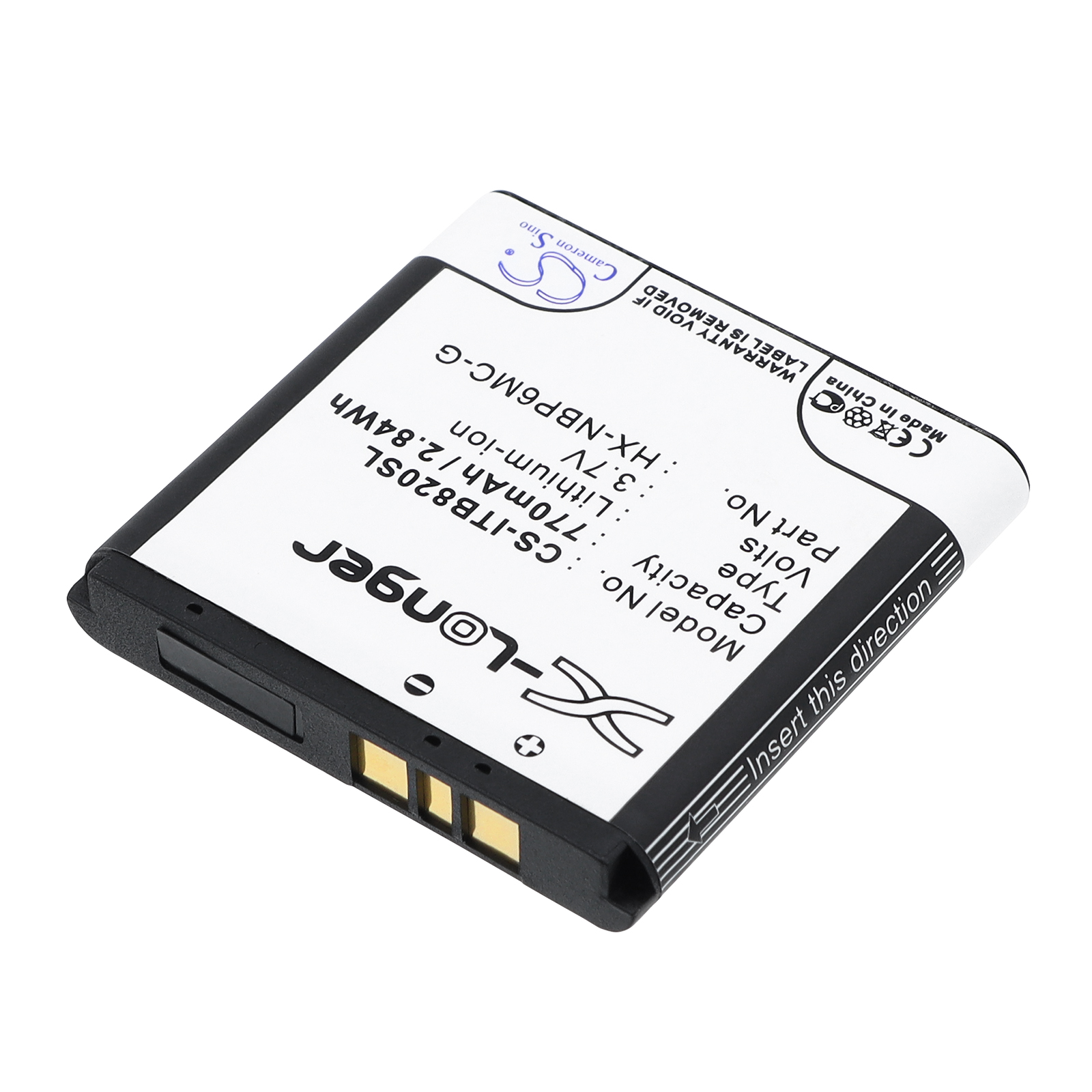 Акумулятор i-Blue 820, 821 - Зображення 2