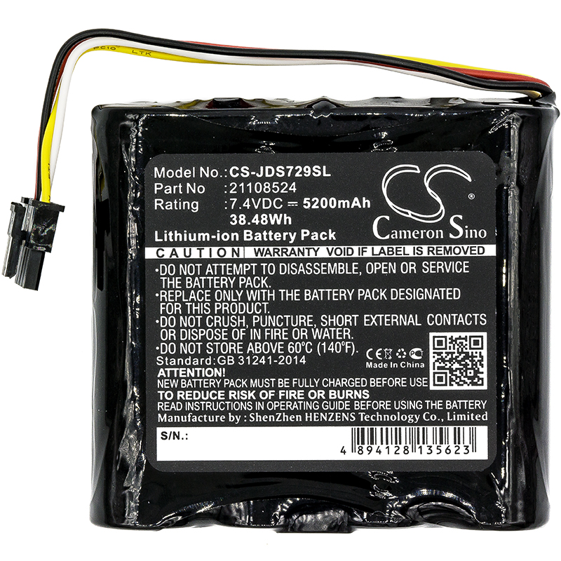 Акумулятор JDSU 21100729 000, 21129596 000, Viavi SC-TPS, WiFi Advisor Wireless LAN Anal - Зображення 3