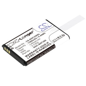 Акумулятор KOAMTAC KDC-250, KDC-300, KDC350CF-G6SR-R2, KDC350CFi-G6SR-3K-R2, KDC350CFi-G6SR-R2, KDC350CFi-G6SR-R2-WFG, KDC350C-G6SR-3K-R2, KDC350C-G6SR-R2, KDC350CG-G6SR-R2, KDC350CGi-G6SR-R2, KDC350CGi-SF, KDC350CGi-SR, KDC350CG-SF, KDC350CG-SR,