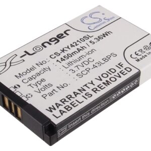 Акумулятор Kyocera DuraCore, DuraCore E4210, DuraMax, DuraMax E4210, DuraMax E4225, DuraMax E4255, DuraMax E4277, DuraPro E4277, DuraXT, DuraXT E4277, E4210, E4225, E4255, E4277