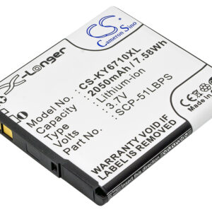 Акумулятор Kyocera E6710, E6715, Torque, Torque XT