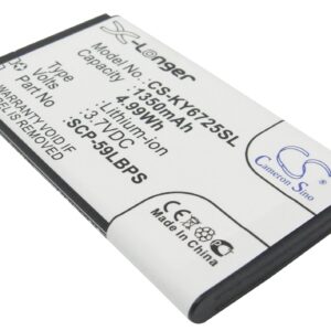 Акумулятор Kyocera C6725, C6730, Hydro Icon, Hydro Vibe, Hydro Vibe 4G, KYC6725AVB