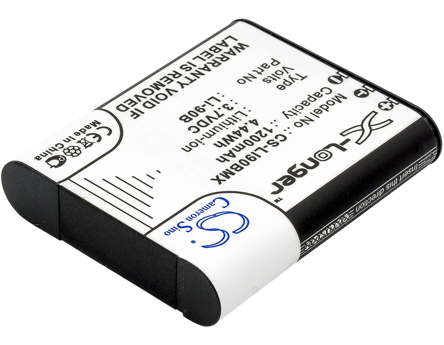 Акумулятор Olympus DS-9000, DS-9500, OM SYSTEM, Powers Stylus SP-100, SH-1, SH-50 his, Stylus XZ-2, Stylus XZ-2 his, Stylus XZ-2 iHS, TG-1, TG-2, TG-3, TG-5, TG-6, TG-7, TG-Tracker, Tough TG-1, Tough TG-1 His, Tough TG-1 iHS, Tough TG-2, Tough TG-2 - Зображення 2