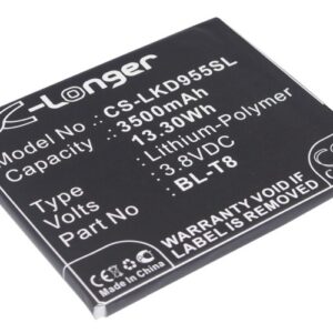 Акумулятор LG Chameleon, D950, D955, D958, D959, F340, G Flex, KS1301, LGL23, LS995