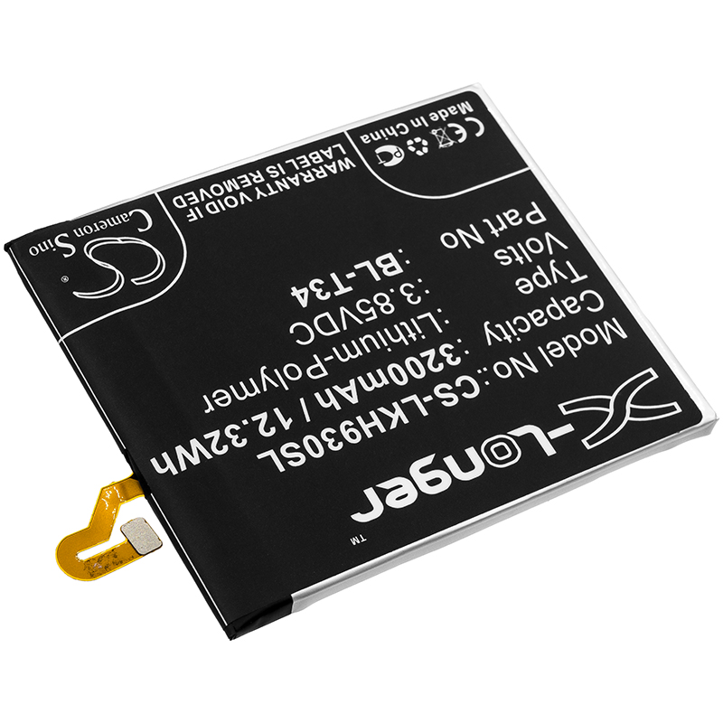 Акумулятор LG AS998, H930, H930DS, H930G, H930K, H931, H932U, H933, LMV350AWMH, LMV350EAW, LMV350EM, LS998, LS998U, Storm, US998, US998R, US998U, V30, V30+, V300K, V300KW, V300L, V300LW, V300S, V300SW, V30S, V30S+, V35, V35 Signature Edition, V35 - Зображення 2