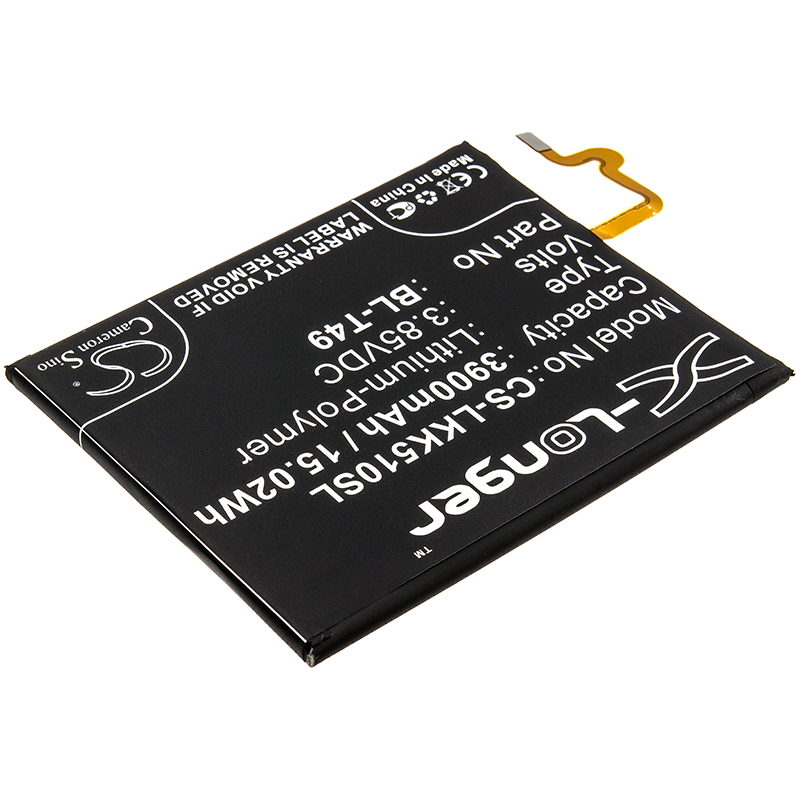 Акумулятор LG K510, K51S, LM-K410BMW, LM-K510BMW, LM-K510HM - Зображення 2