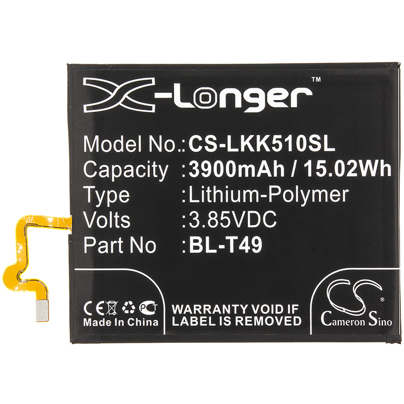Акумулятор LG K510, K51S, LM-K410BMW, LM-K510BMW, LM-K510HM - Зображення 3