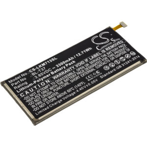 Акумулятор LG L713DL, LG-Q710AL, LM-L713DL, LMQ710BAW, LM-Q710CS, LMQ710FA, LMQ710FM, LMQ710HS, LMQ710HSW, LM-Q710MS, LMQ710NAW, LMQ710RA, LMQ710YAW, LMQ710YBW, LMQ710YMW, LM-V405UA, Q Note+ Dual SIM, Q Stylus Alpha, Q Stylus Alpha LTE-A, Q Stylus