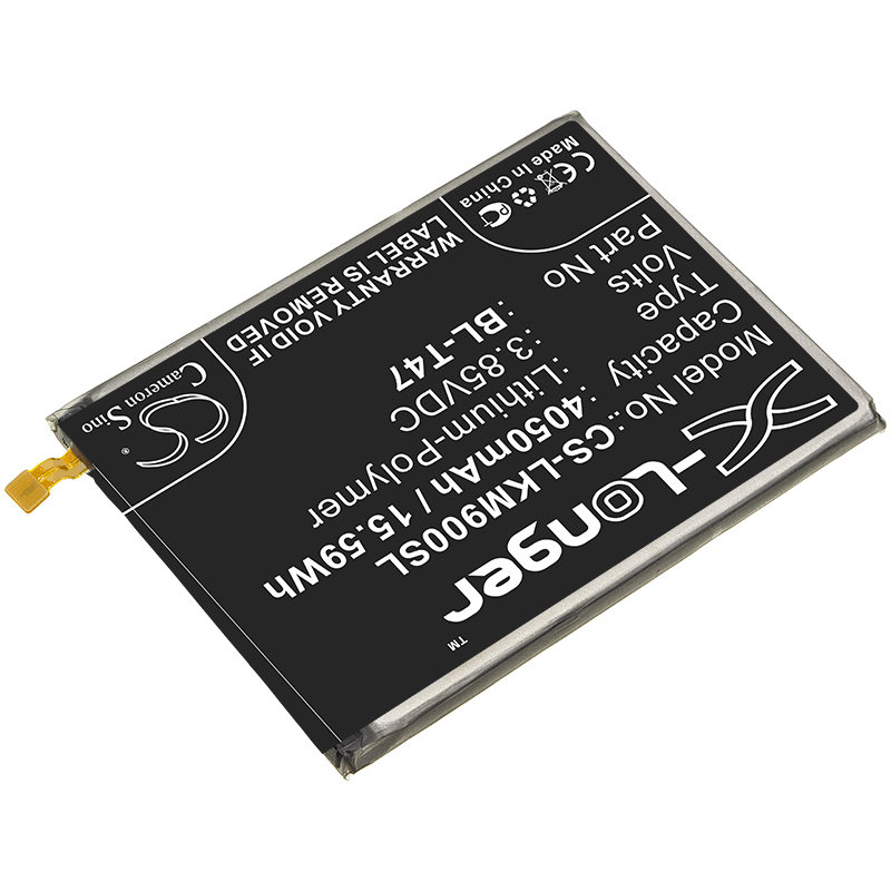 Акумулятор LG G900, G900EM, G900EMW, G900N, G900QM, G900TMY, G900UM, G900VM, G910, G910EMW, G910HM, LMG900EM, LMG900EMW, LMG900N, LMG900QM, LMG900TM, LMG900UM1, LMG900UM2, LMG900VM, LM-G900VMY, LMG910EMW, LMG910HM, Velvet, Velvet 4G, Velvet 5G - Зображення 2