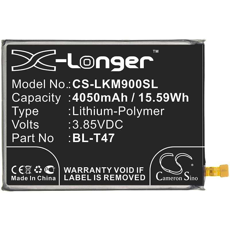 Акумулятор LG G900, G900EM, G900EMW, G900N, G900QM, G900TMY, G900UM, G900VM, G910, G910EMW, G910HM, LMG900EM, LMG900EMW, LMG900N, LMG900QM, LMG900TM, LMG900UM1, LMG900UM2, LMG900VM, LM-G900VMY, LMG910EMW, LMG910HM, Velvet, Velvet 4G, Velvet 5G - Зображення 3