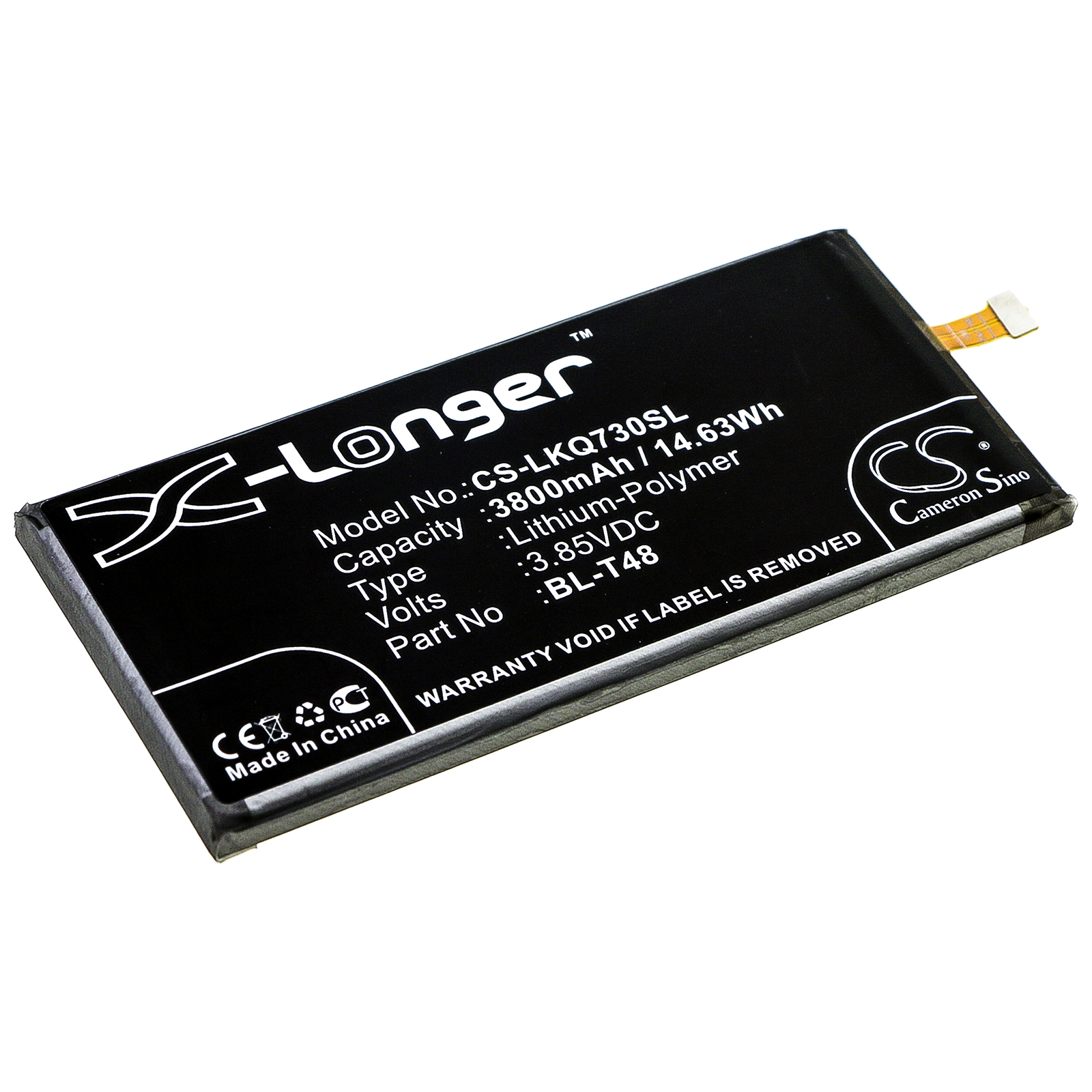 Акумулятор LG LMQ730AM4, LMQ730AM4A, LMQ730MM, LMQ730QM0, LMQ730QM5, LMQ730QM6, LMQ730QM7, LMQ730TM3, LMQ730TM3A, LMQ730TMW, LMQ730TMWA, LMQ730VMW, LMQ730VMWA, Q730AM4, Q730MM, Q730QM0, Q730QM5, Q730QM6, Q730QM7, Q730TM3, Q730TMW, Q730VMW, Stylo 6