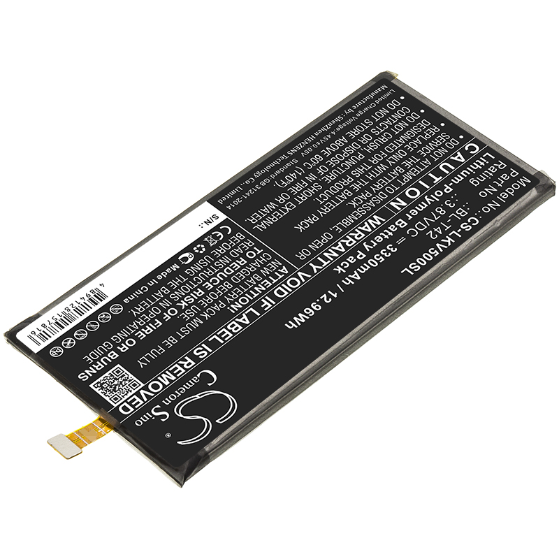 Акумулятор LG G450VM, G850, G850EMW, G850QM7X, G850UM9, G8X ThinQ, JP 901LG, LG V510, LMG850EMW, LMG850QM, LMG850QM7X, LMG850UM9, LM-V450, LMV450PM, LMV450VMB, LM-V450VMB, LMV500EM, ThinQ 5G, V450VMB, V50, V50 ThinQ Global 5G, V500EM, V500N, V500XM, - Зображення 2