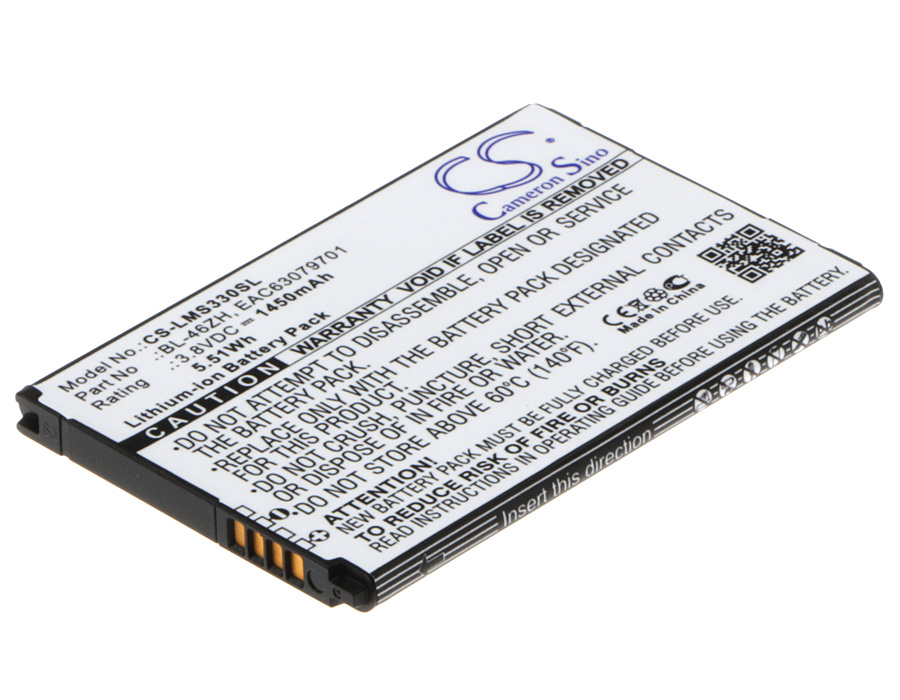 Акумулятор LG AS330, AS375, Escape 3, Escape 3 4G, Escape 3 4G LTE, K332, K350N, K371, K373, K7, K7 Dual SIM, K7 Dual SIM TD-LTE, K7 HSPA, K7 LTE, K8, K8 4G, K8 V 4G LTE, K89, K8V, L51AL, L52VL, LS675, LS675 Tribute, M1, M1V, MS330, Phoenix 2,