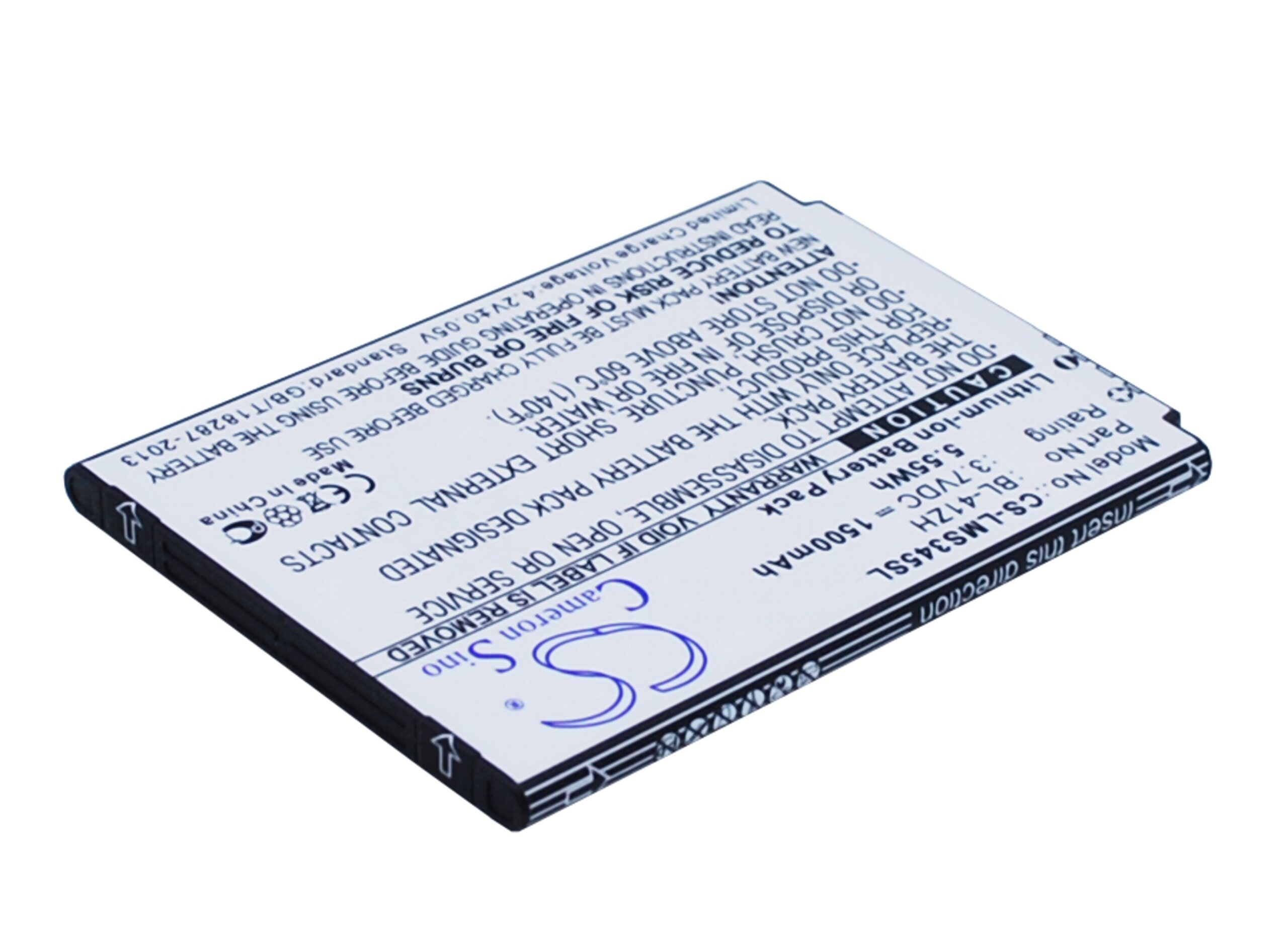 Акумулятор LG C40 Power, D213, D213N, D290, D290N, Destiny, H320, H320MB, H324, H326t, H326TV, H340, H340N, H343, H345, L Fino, L21G, L21G Sunset, L22C, L22C Destiny, L33, L33L, L50, Leon, Leon 3G, Leon 4G, Leon LTE, Leon TV Dual SIM, LS665, MS345, - Зображення 3