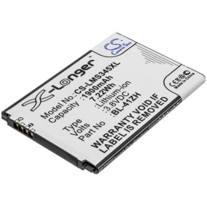 Акумулятор LG C40 Power, D213, D213N, D290, D290N, Destiny, H320, H320MB, H324, H326t, H326TV, H340, H340N, H343, H345, L Fino, L21G, L21G Sunset, L22C, L22C Destiny, L33, L33L, L50, Leon, Leon 3G, Leon 4G, Leon LTE, Leon TV Dual SIM, LS665, MS345,