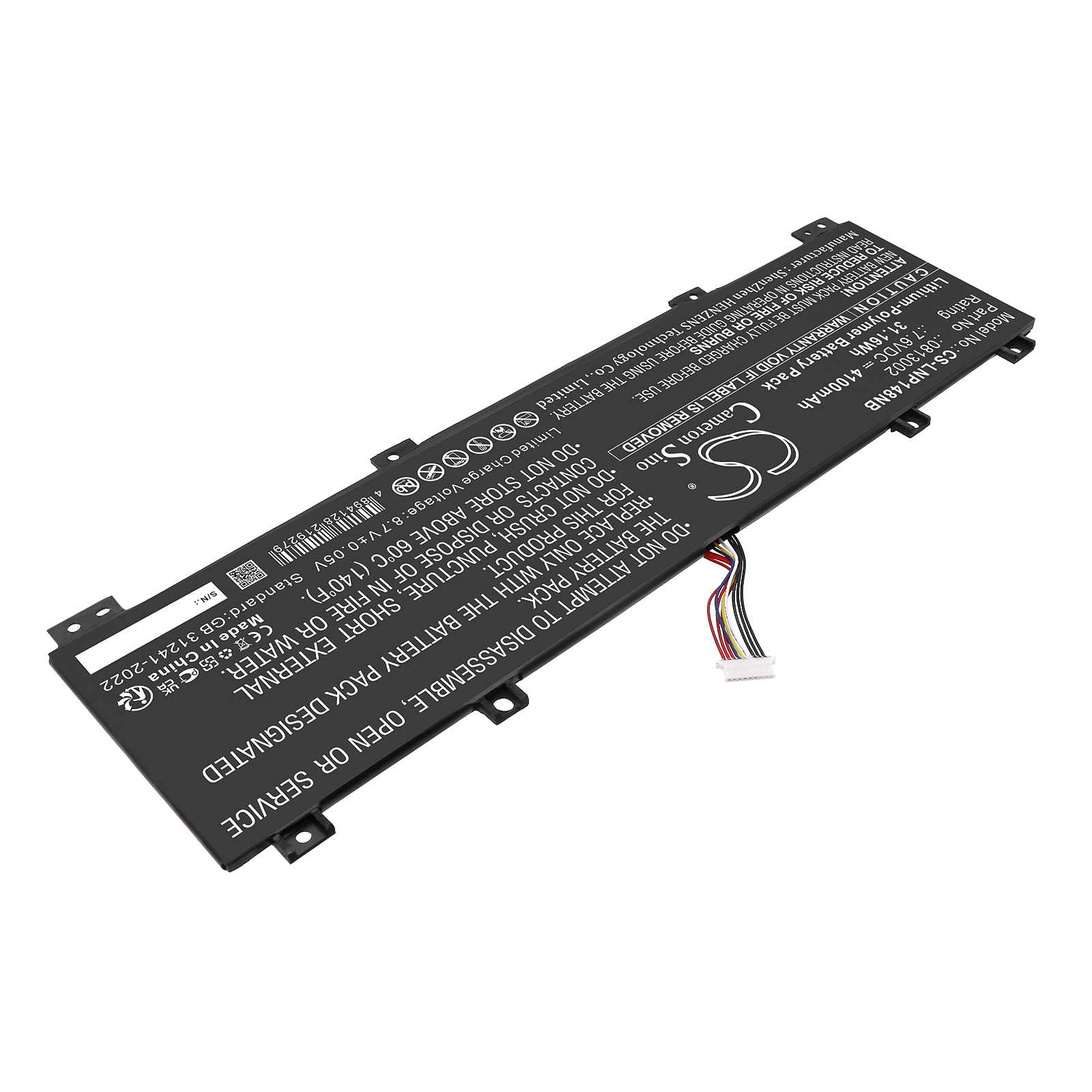 Акумулятор Lenovo IdeaPad 100S-14IBR, IdeaPad 100S-14IBR 80R9, Ideapad 100S-14IBR 80R90058AU, Ideapad 100S-14IBR 80R90059AU, Ideapad 100S-14IBR 80R900F5AU, Ideapad 100S-14IBR 80R900K6AU, Ideapad 100S-14IBR 80R900LLAU, IdeaPad 100S-14IBR(80R9002WGE), - Зображення 2