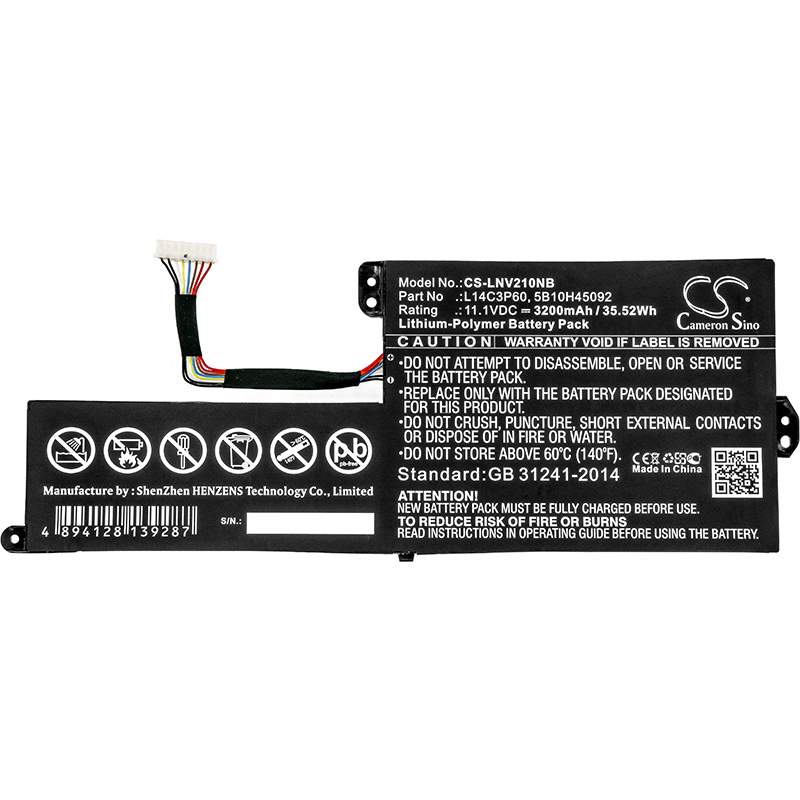 Акумулятор Lenovo Chromebook N21, Chromebook N21-80MG - Зображення 3