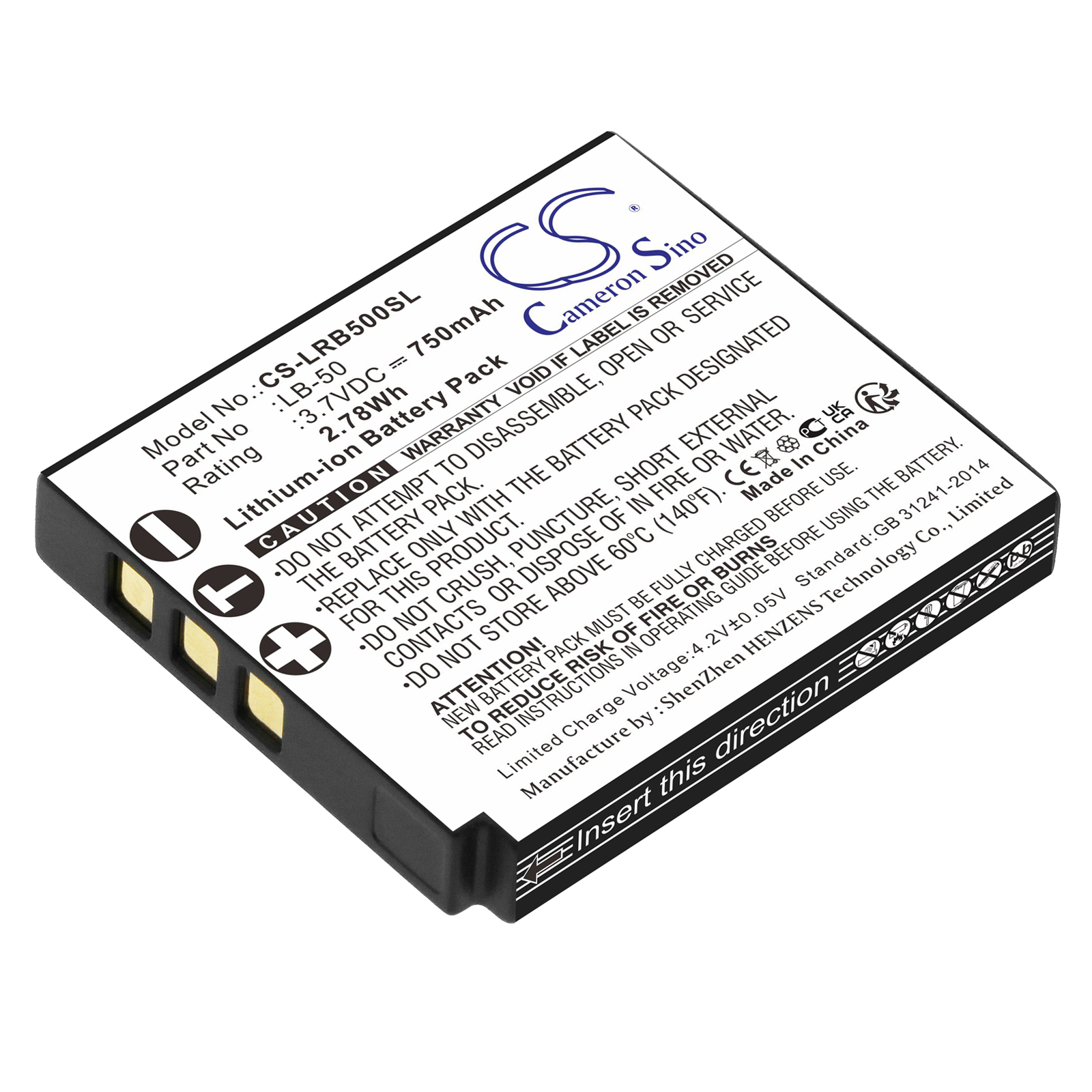 Акумулятор Lectrosonics IFBR1B Receiver, SSM Bodypack Transmitter, SSM Micro Transmitter, SSM Transmitters