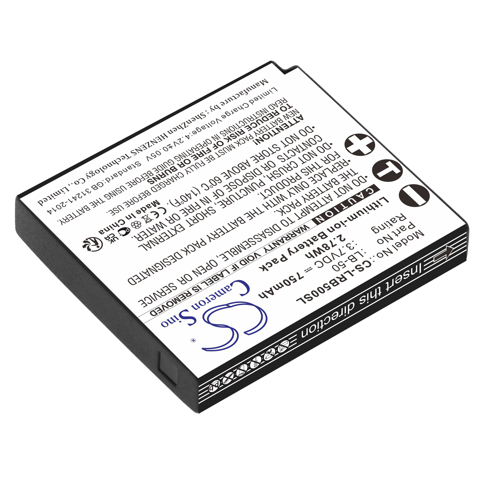 Акумулятор Lectrosonics IFBR1B Receiver, SSM Bodypack Transmitter, SSM Micro Transmitter, SSM Transmitters - Зображення 2