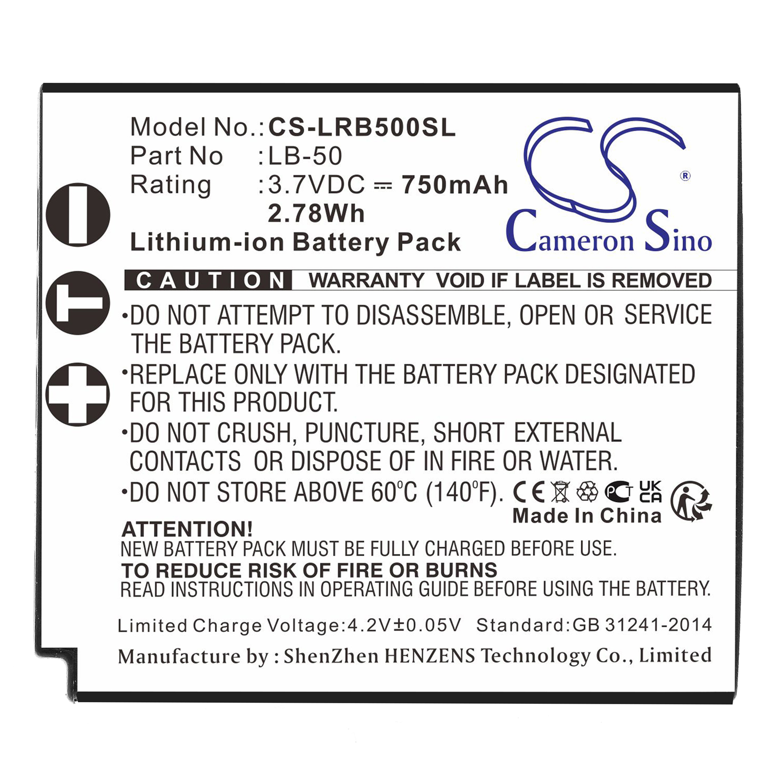 Акумулятор Lectrosonics IFBR1B Receiver, SSM Bodypack Transmitter, SSM Micro Transmitter, SSM Transmitters - Зображення 3